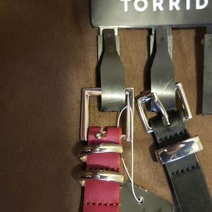 Maroon Torrid Belt